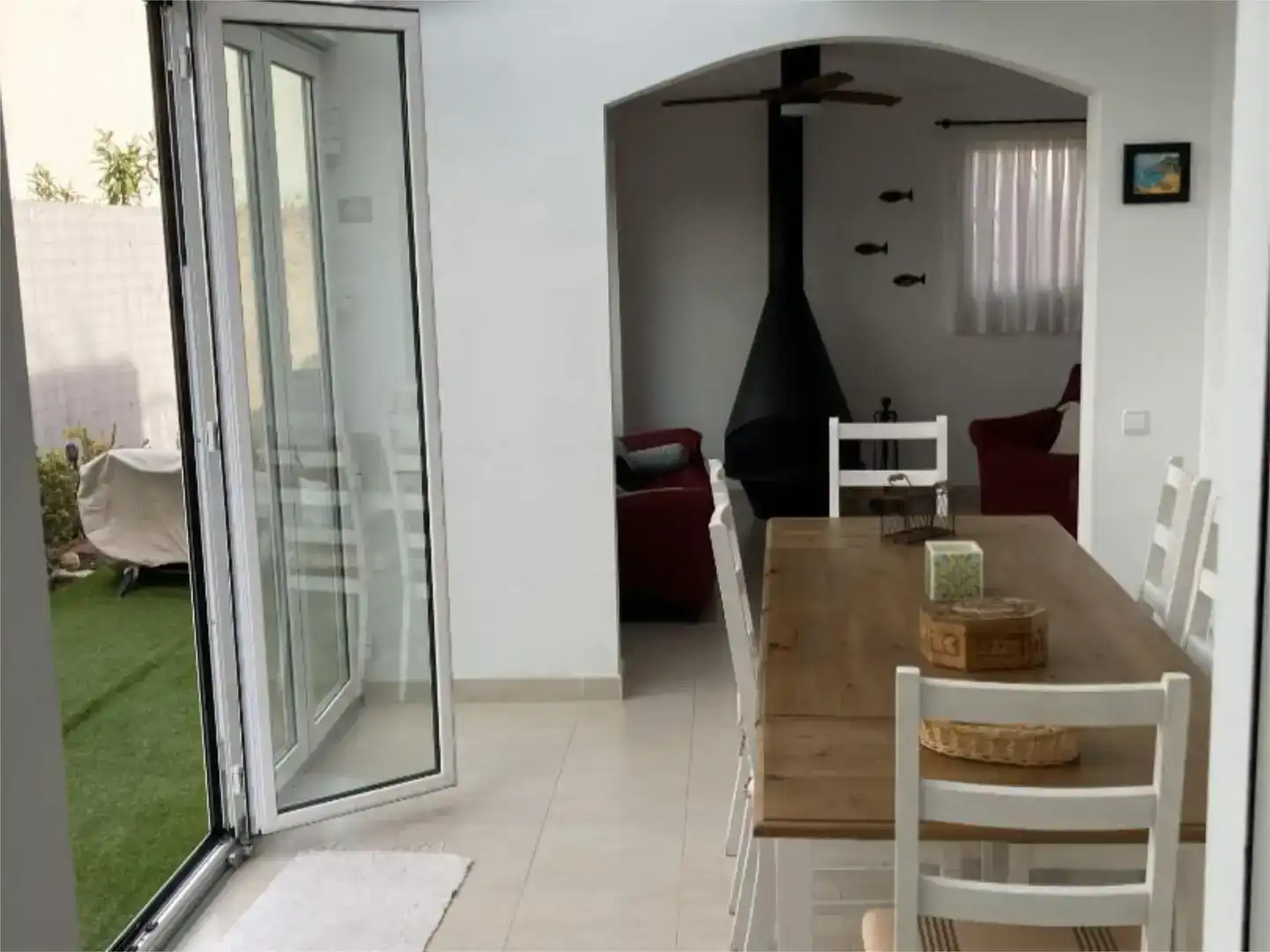 Menjador de Casa adosada en venda en Torredembarra amb Jardí privat, Traster i Balcó