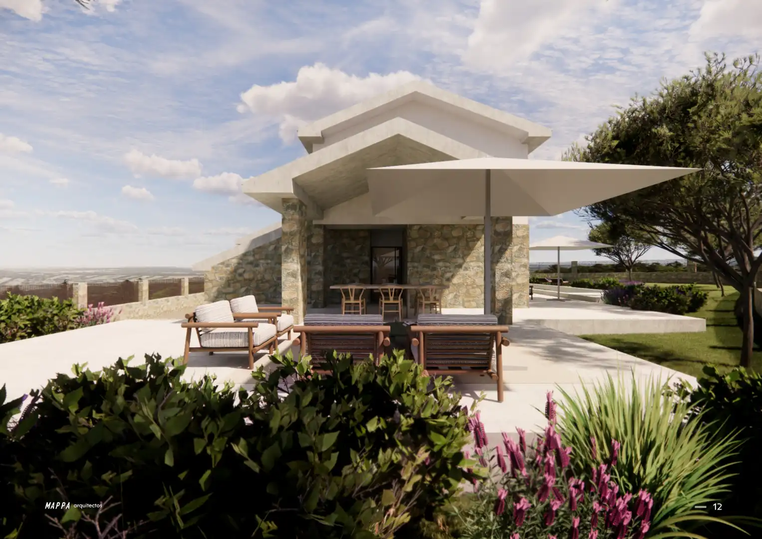 Terraza de Casa o chalet en venta en Navas de Riofrío