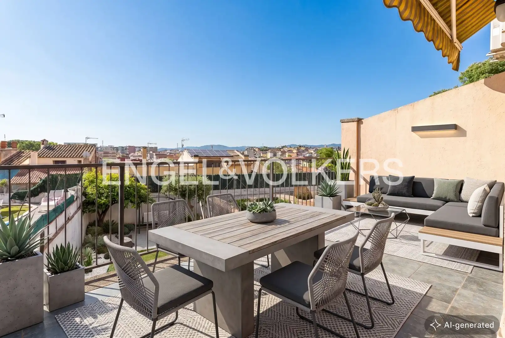 Terrassa de Casa o xalet en venda en Polinyà amb Calefacció, Jardí privat i Terrassa