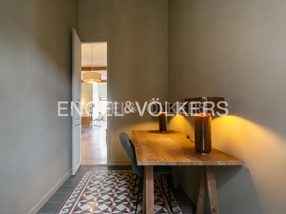 Esszimmer von Wohnung zur Miete in Valencia mit Klimaanlage, Heizung und Parkett