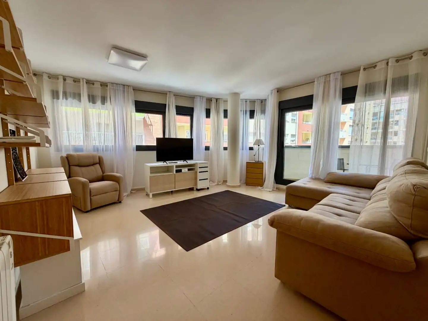 Sala de estar de Piso de alquiler en Dénia