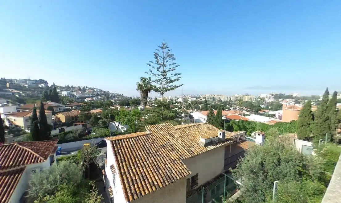 Exterior view of Houses for sale in Málaga  with Air Conditioner, Private garden and Terrace