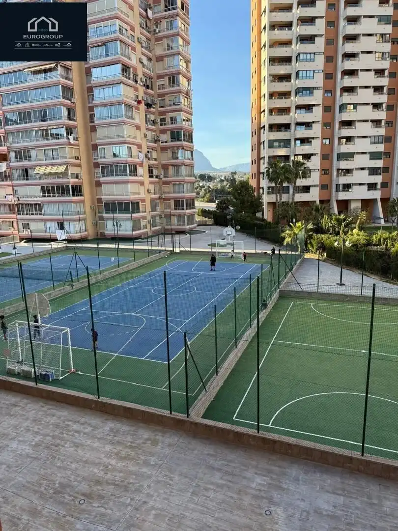 Parkplatz von Wohnung zur Miete in Benidorm mit Klimaanlage, Möbliert und Gemeinschaftspool