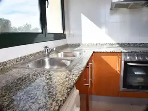 Küche von Maisonette zur Miete in Torredembarra mit Klimaanlage, Heizung und Terrasse