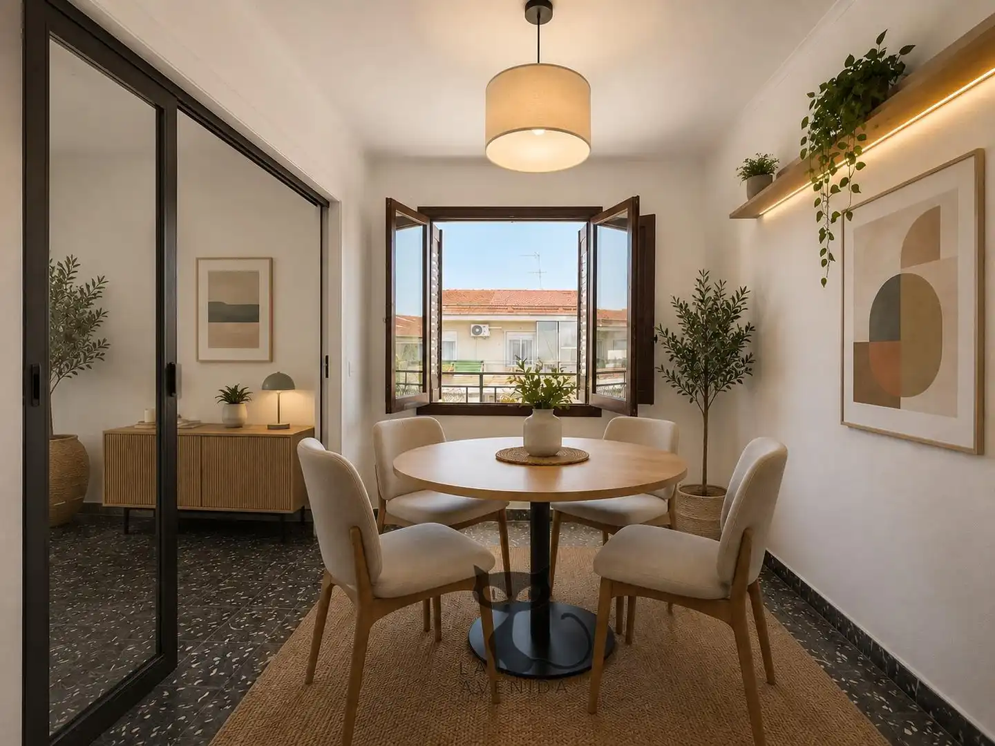 Dining room of Flat for sale in Alfafar  with Balcony
