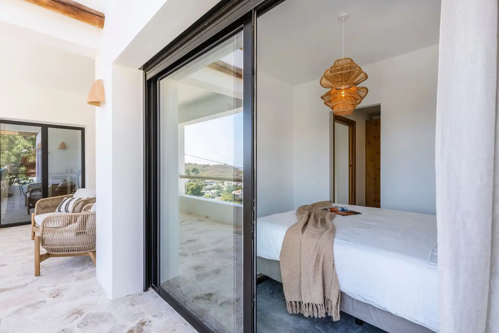 Bedroom of Houses for sale in Jávea / Xàbia  with Air Conditioner, Heating and Private garden