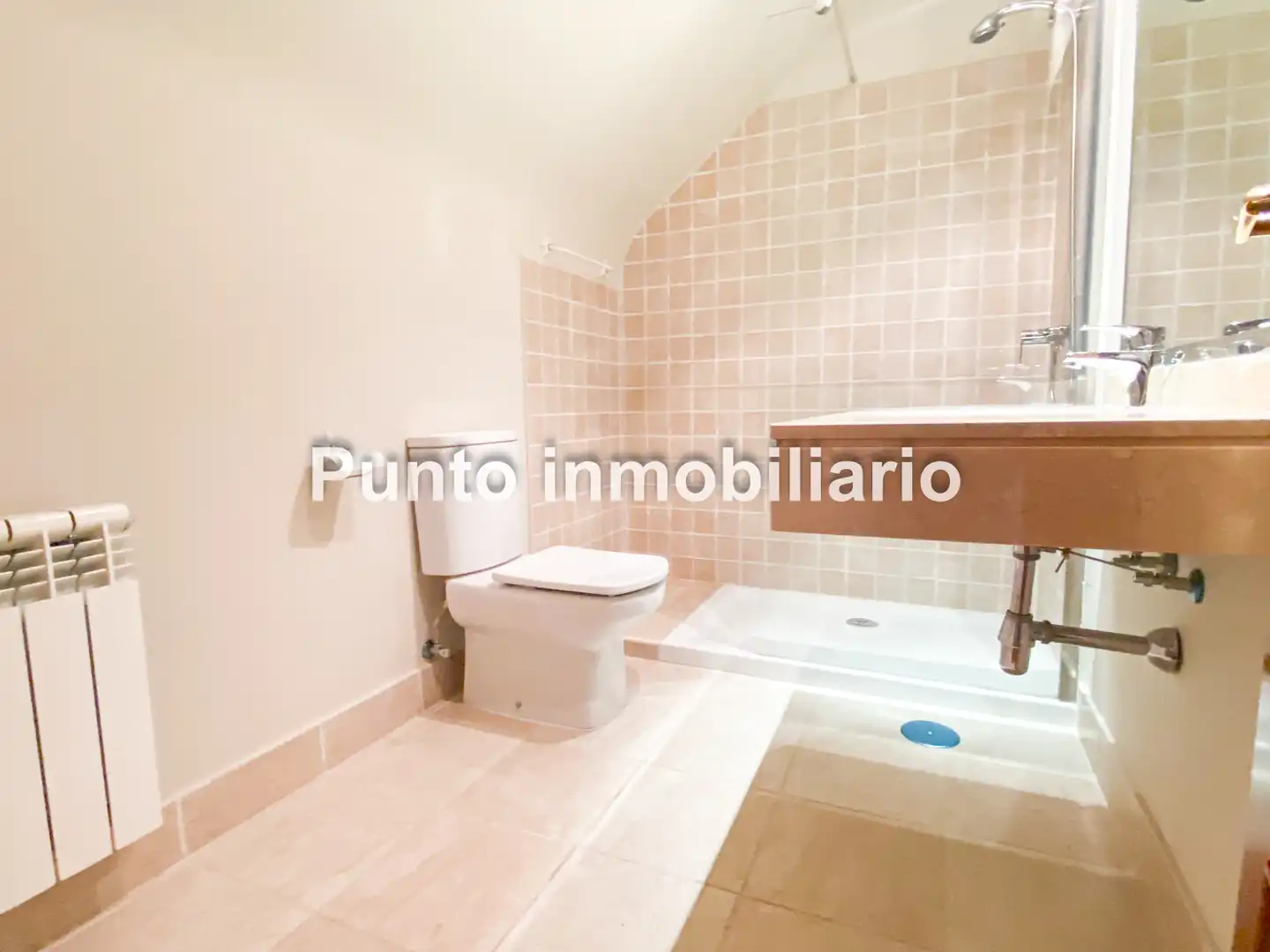 Baño de Casa adosada de alquiler en Valladolid con Aire acondicionado, Calefacción y Jardín privado