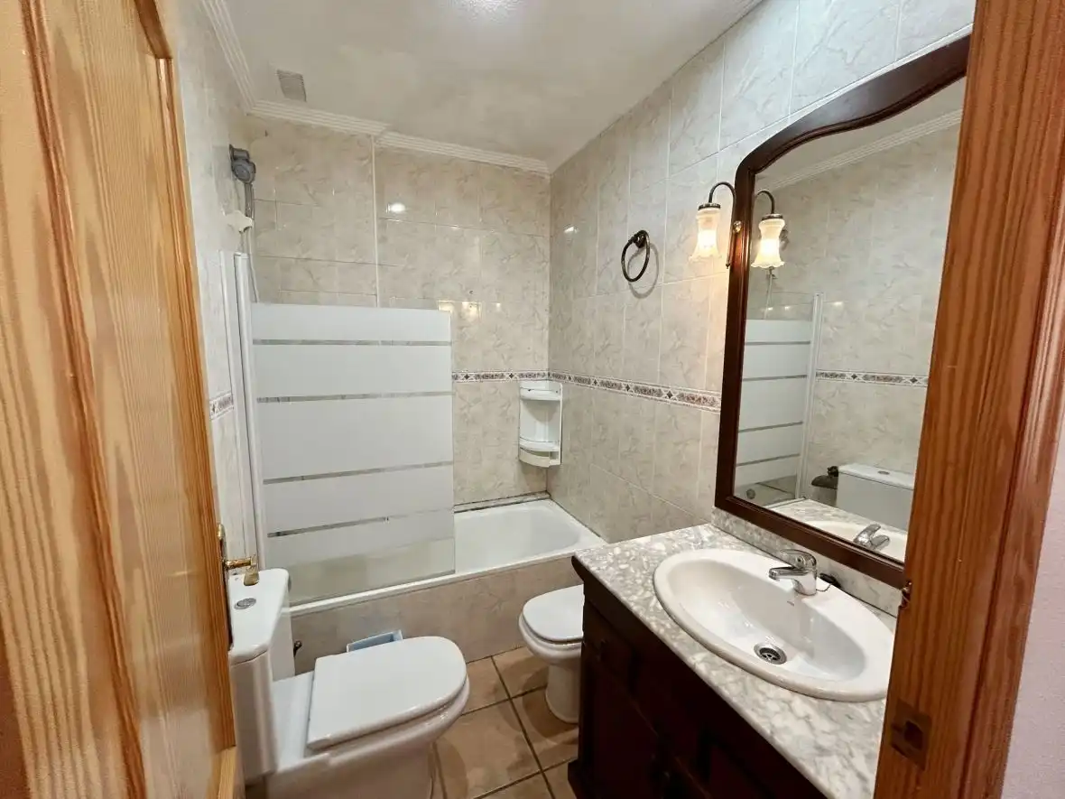 Bathroom of Houses for sale in Santa Pola  with Heating, Terrace and Swimming Pool