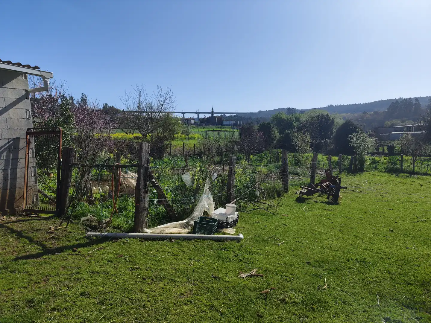 Garden of Houses for sale in Boqueixón