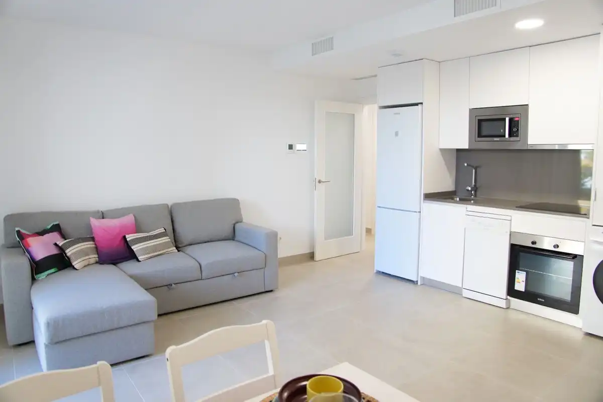 Living room of Apartments for sale in Estepona  with Air Conditioner, Heating and Terrace