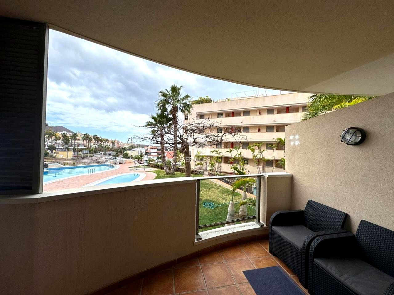 Bedroom of Flat to rent in Arona  with Terrace, Furnished and Community pool