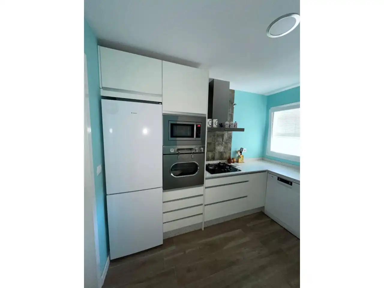Küche von Wohnung zur Miete in Badajoz mit Klimaanlage, Heizung und Terrasse