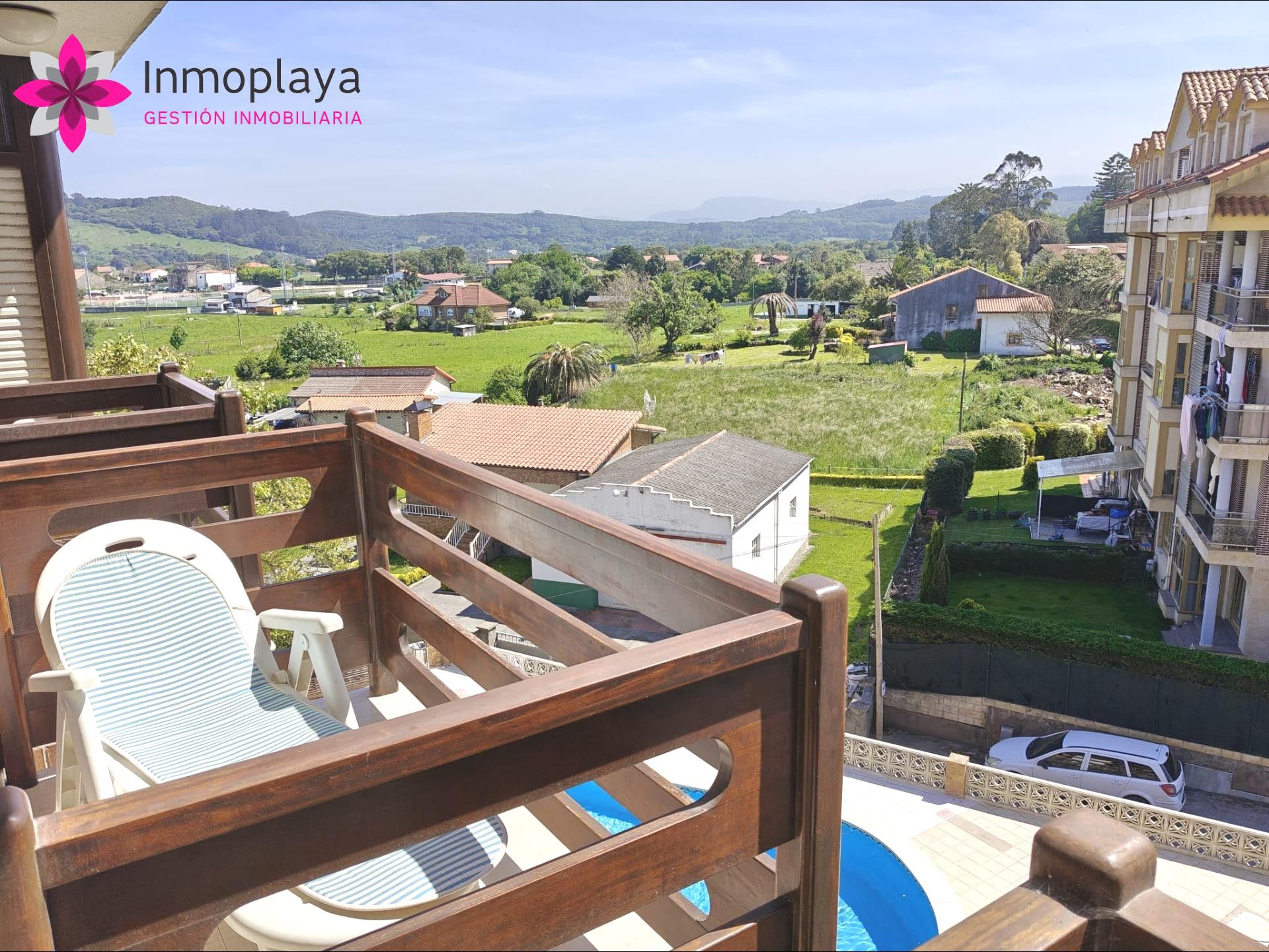 Terrace of Flat for sale in Noja  with Heating, Terrace and Community pool