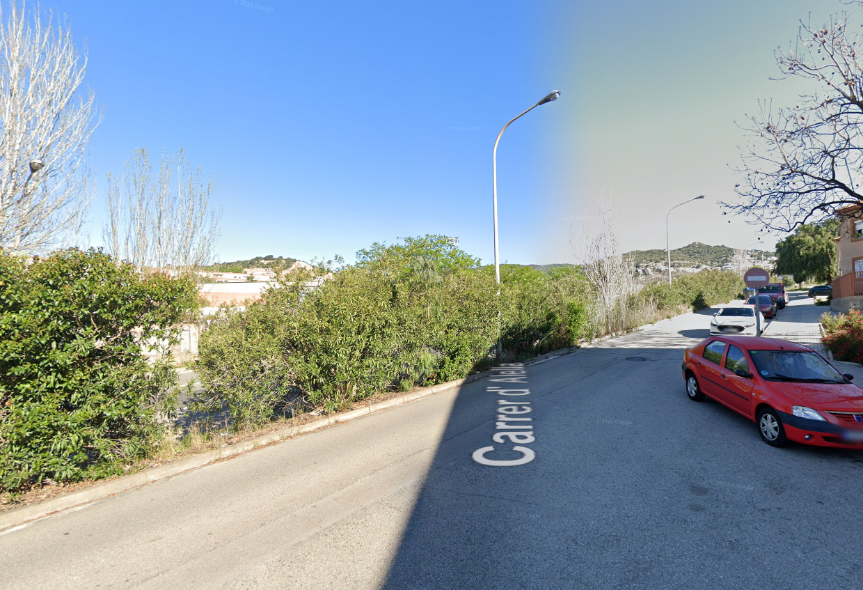 Exterior view of Flat for sale in Badalona