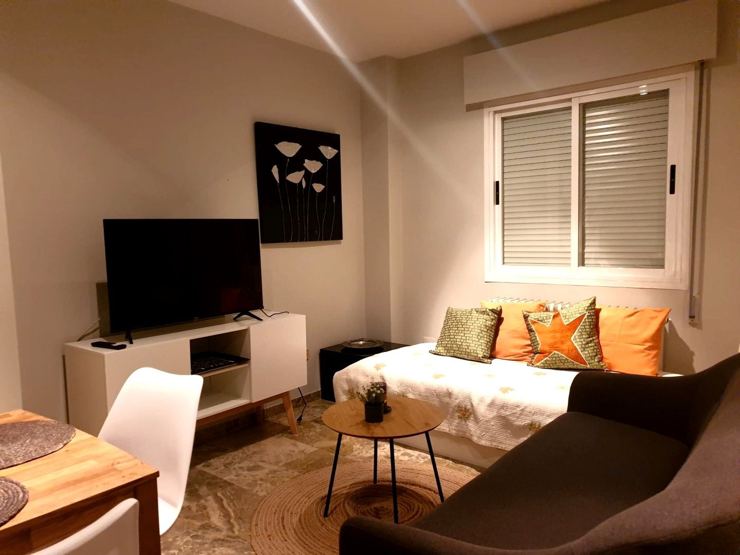 Living room of Flat for sale in Ciudad Real Capital  with Air Conditioner, Heating and Terrace
