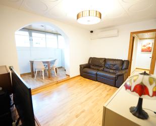 Living room of Flat for sale in  Barcelona Capital  with Air Conditioner, Heating and Parquet flooring