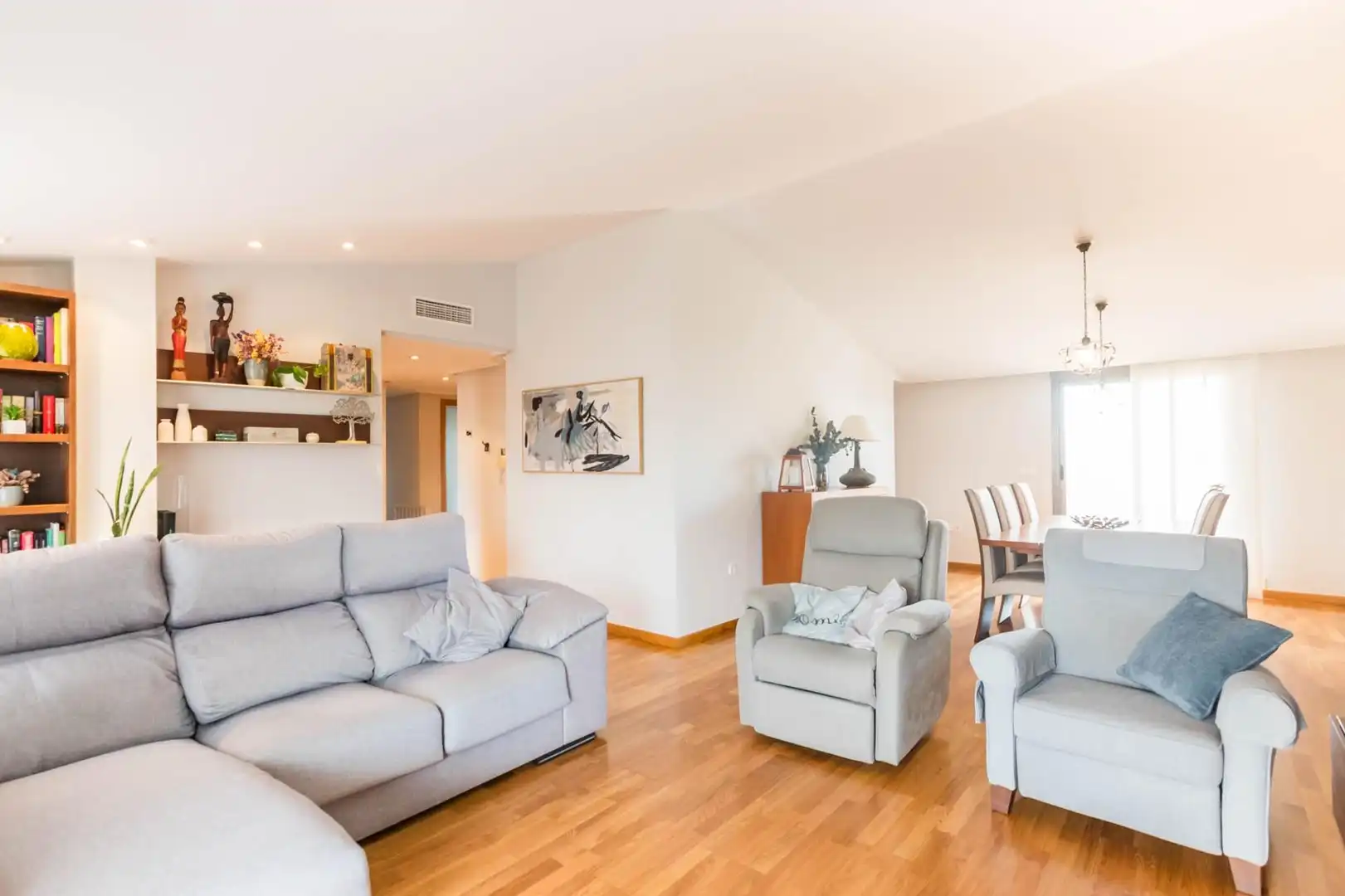 Living room of Attic for sale in Murcia  with Air Conditioner, Heating and Terrace
