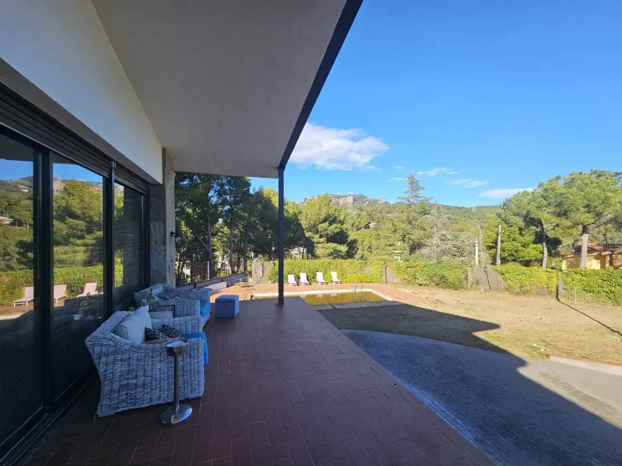 Terraza de Casa o chalet en venta en Matadepera con Calefacción, Parquet y Terraza