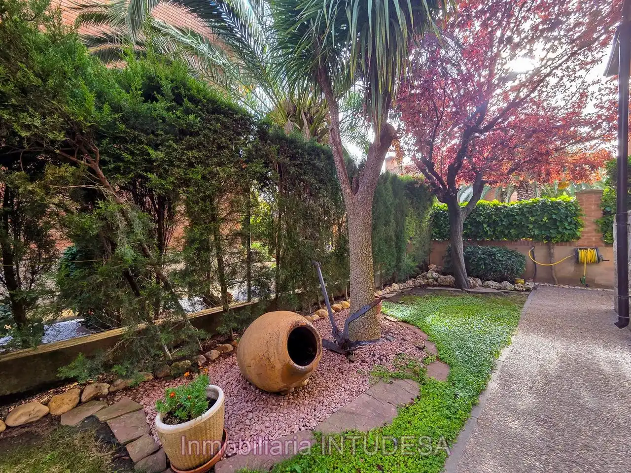 Jardín de Casa o chalet en venta en Fontellas con Aire acondicionado, Calefacción y Jardín privado