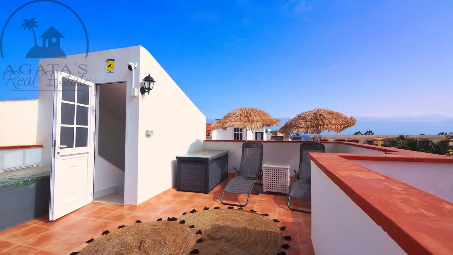 Terrasse von Haus oder Chalet zur Miete in Los Silos mit Terrasse