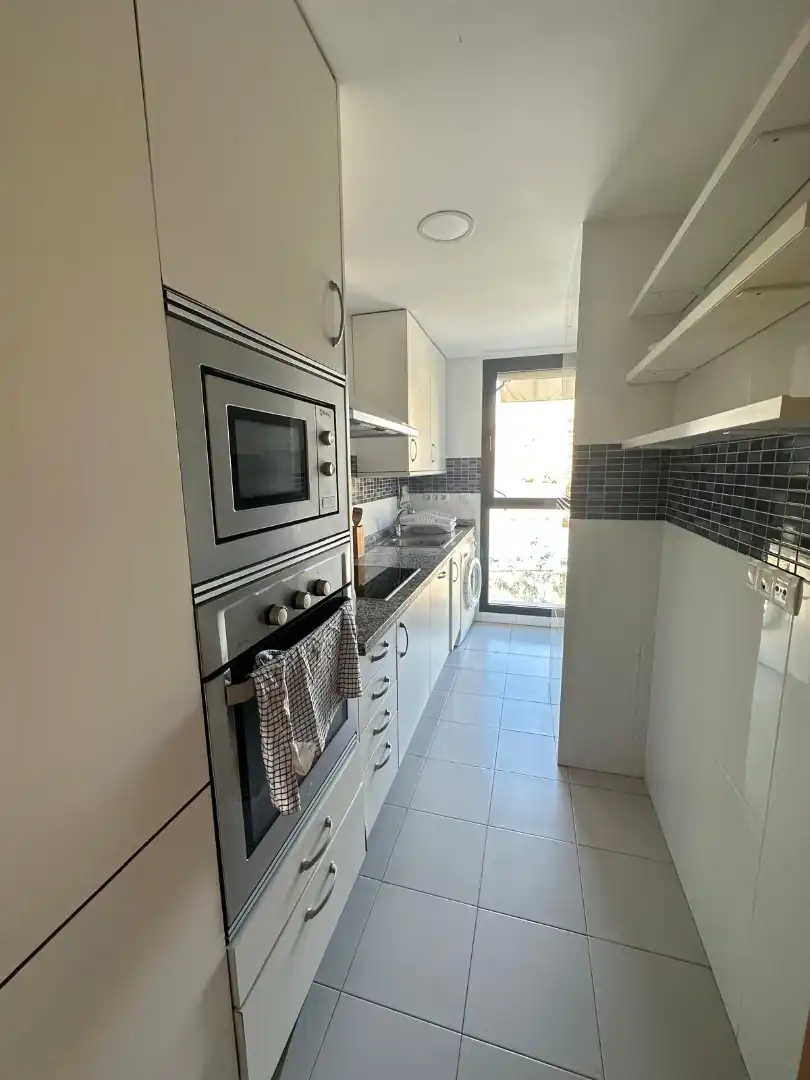 Kitchen of Flat for rent in Castellón de la Plana / Castelló de la Plana  with Air Conditioner, Heating and Furnished