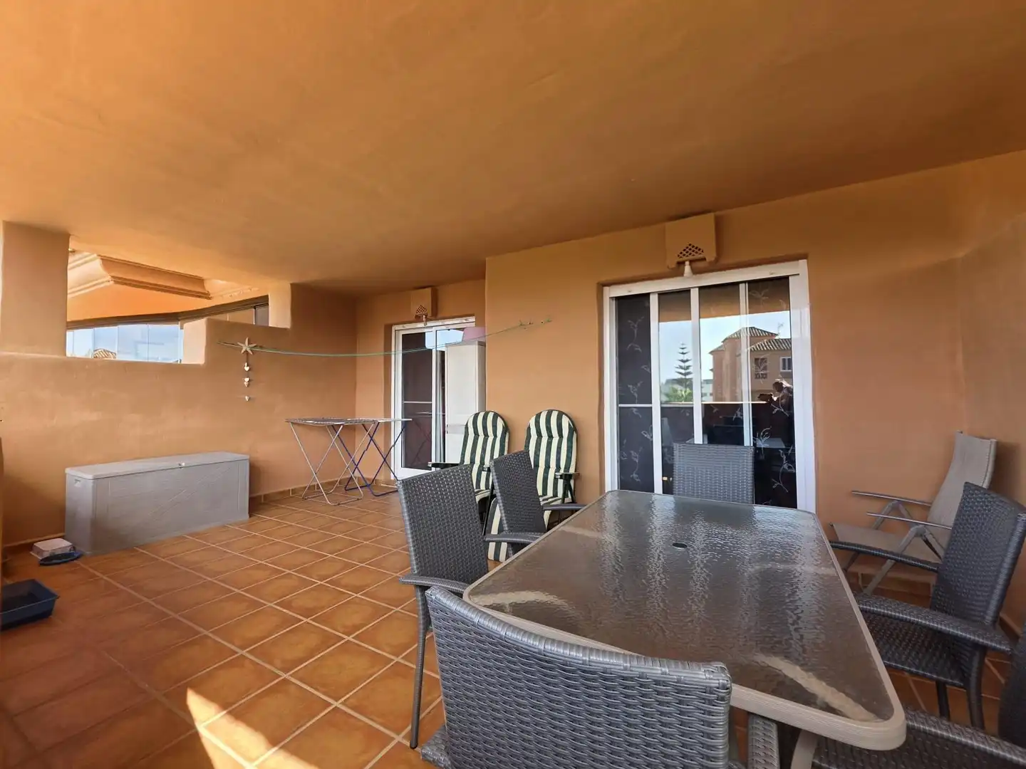 Terrasse von Wohnungen zur Miete in El Ejido mit Terrasse, Möbliert und Gemeinschaftspool