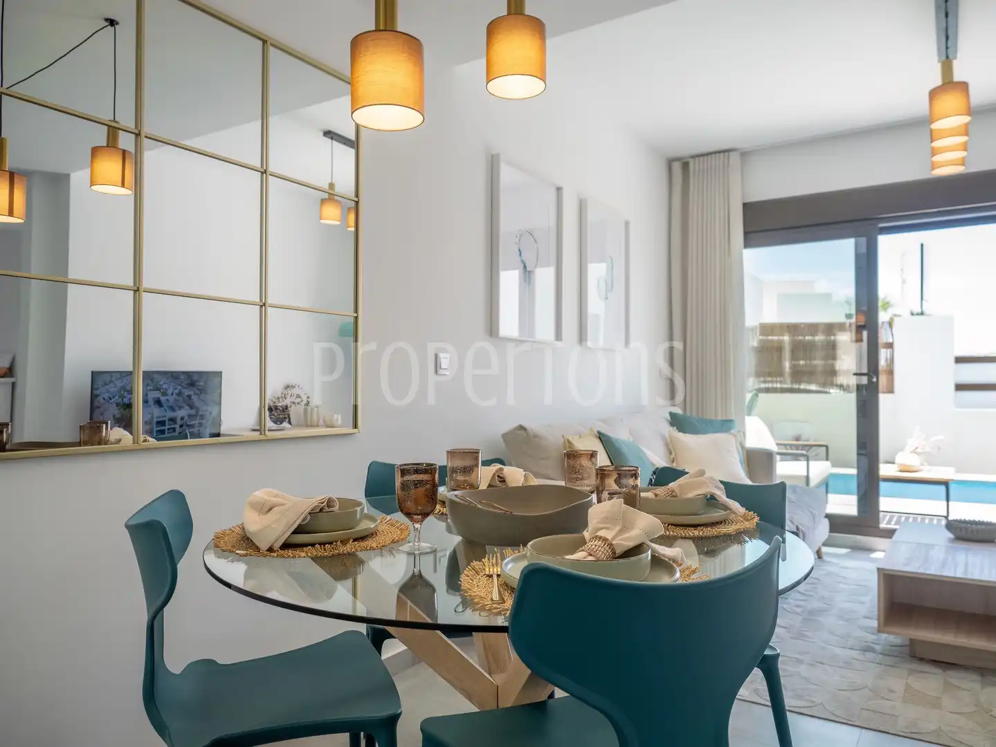 Dining room of Houses for sale in Orihuela