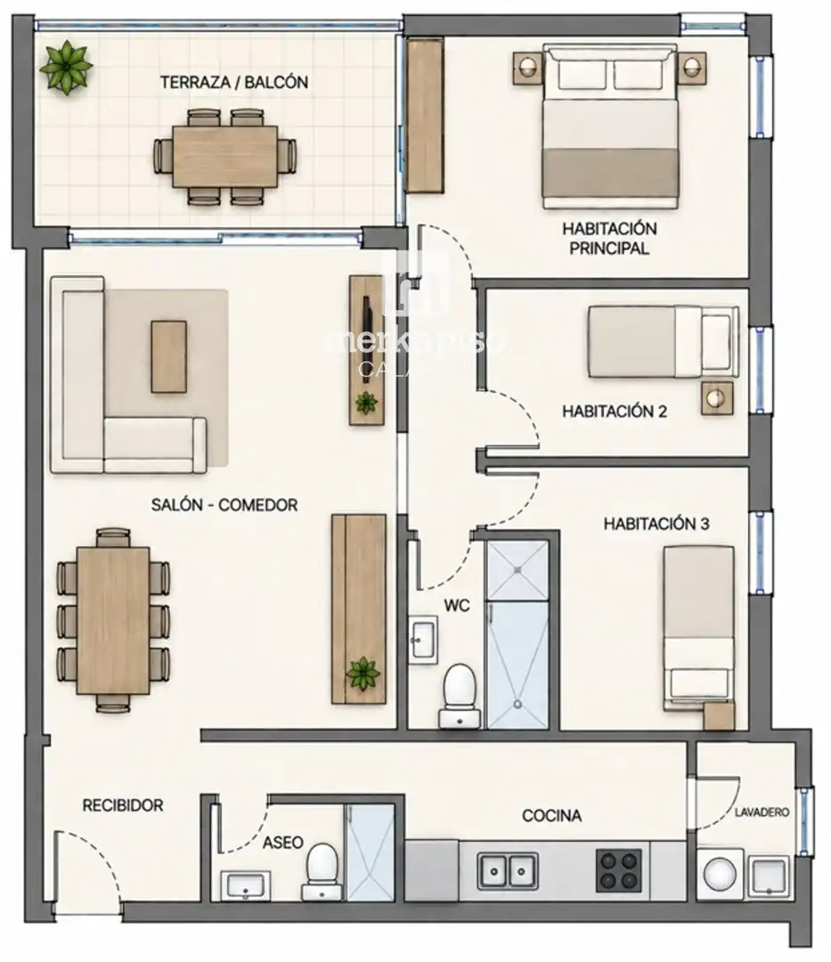 Piso en venta en Calafell con Terraza