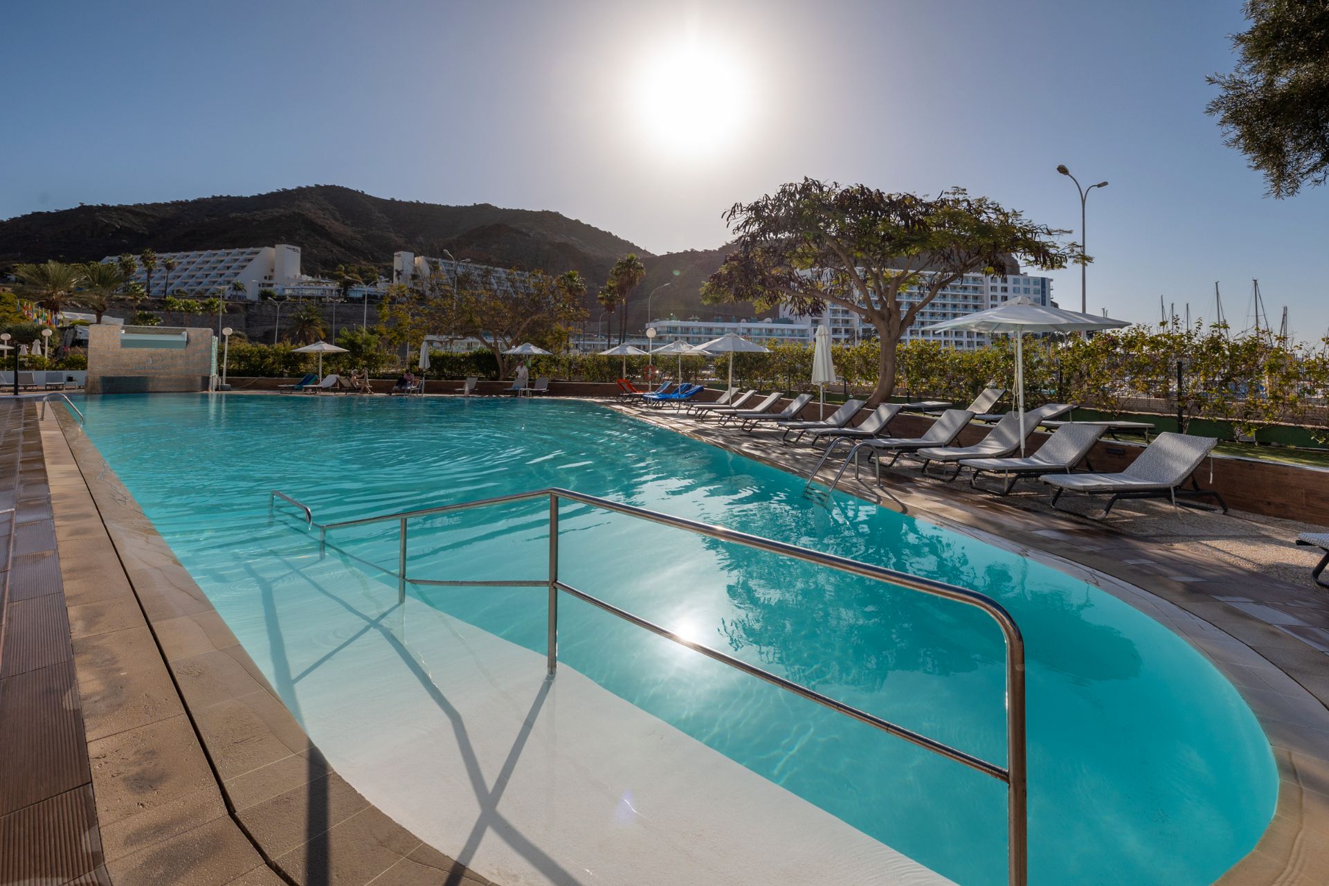 Swimming pool of Flat for sale in Mogán  with Air Conditioner, Terrace and Furnished