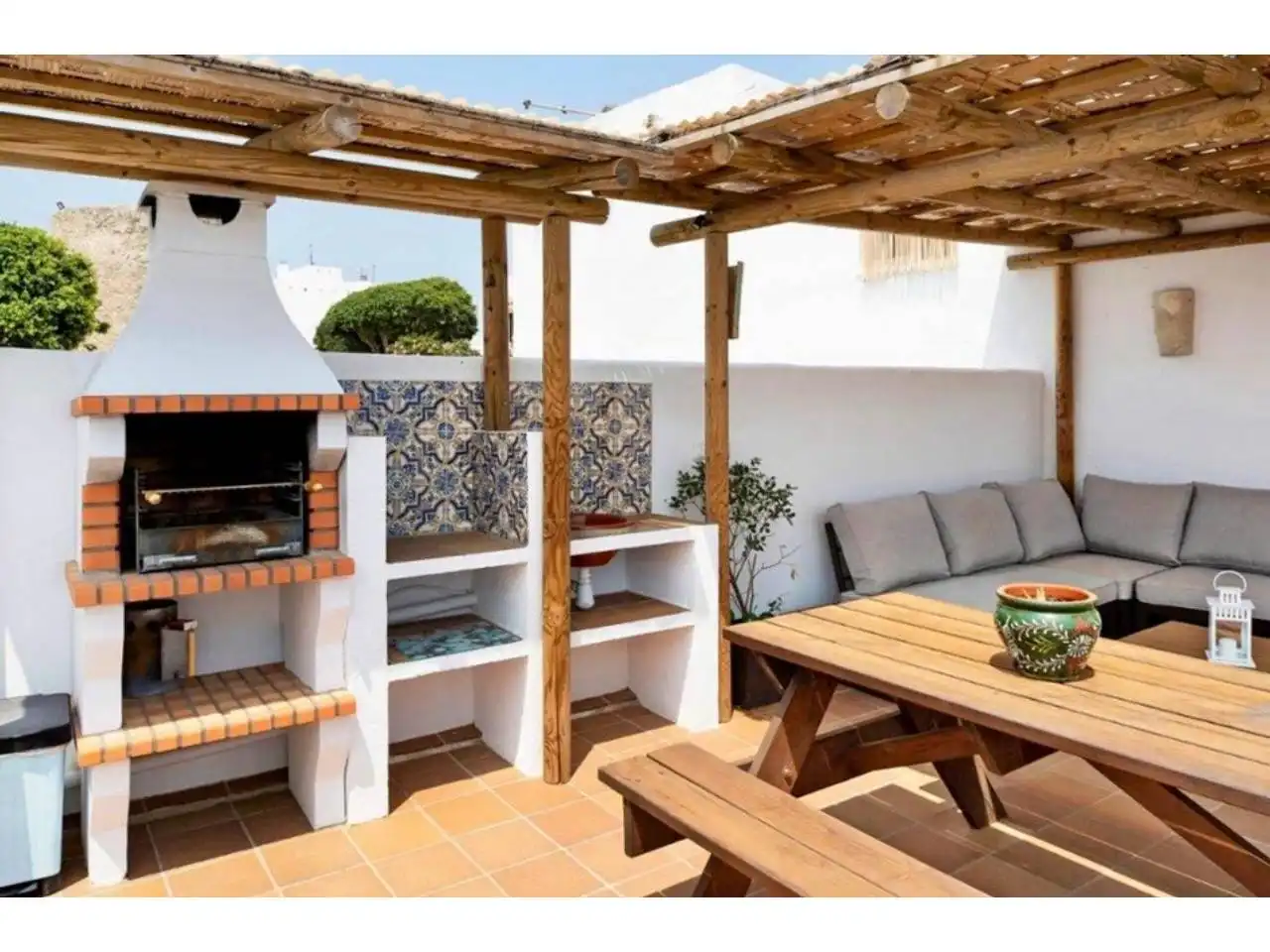 Terrassa de Casa o xalet en venda en Conil de la Frontera amb Aire condicionat, Calefacció i Terrassa