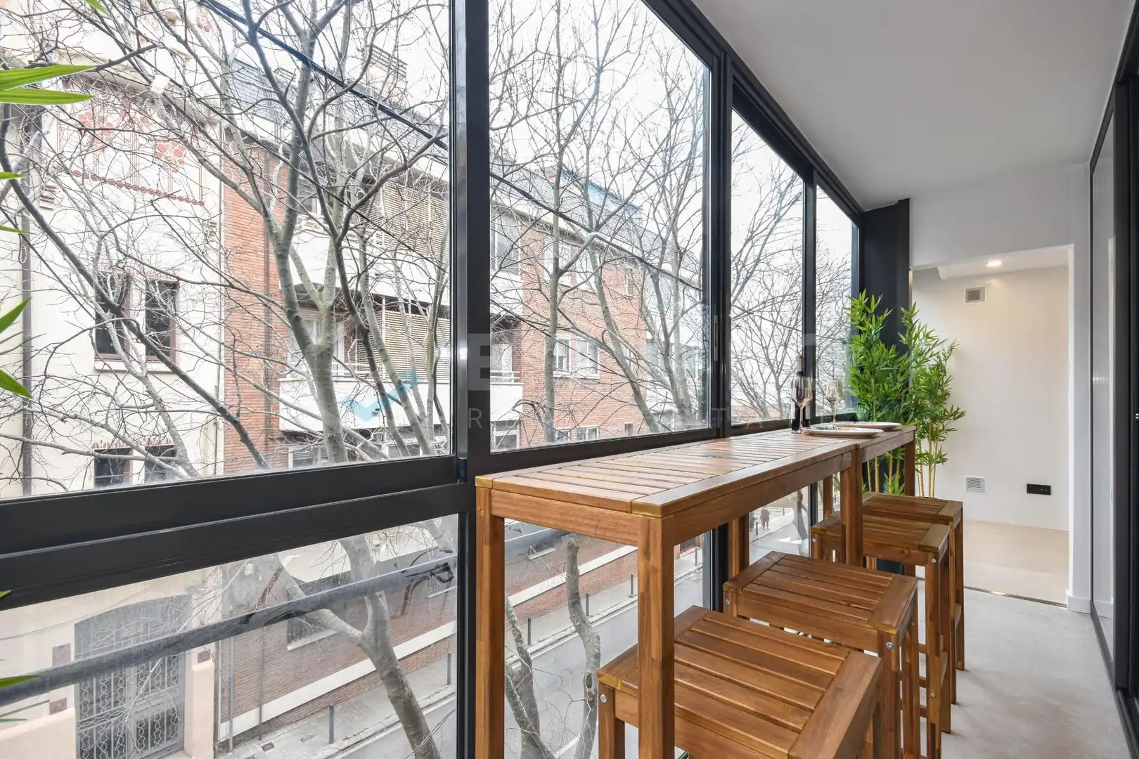 Terrasse von Wohnung zum Verkauf in Barcelona mit Klimaanlage, Heizung und Parkett