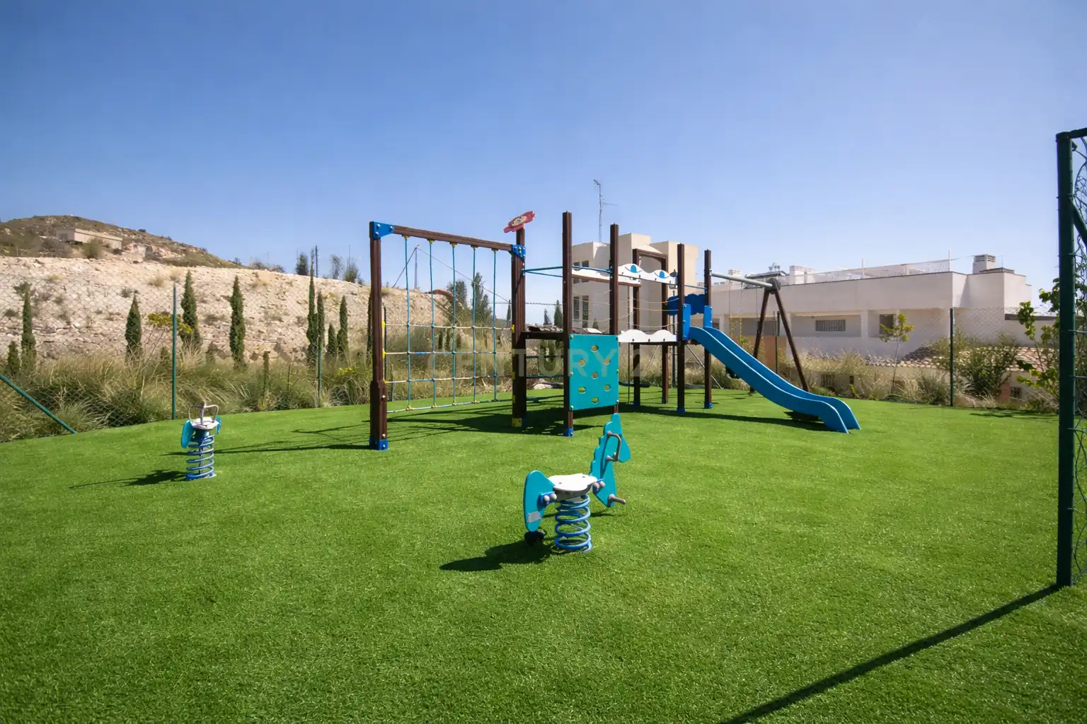 Jardín de Apartamento en venta en Mutxamel con Aire acondicionado, Trastero y Piscina