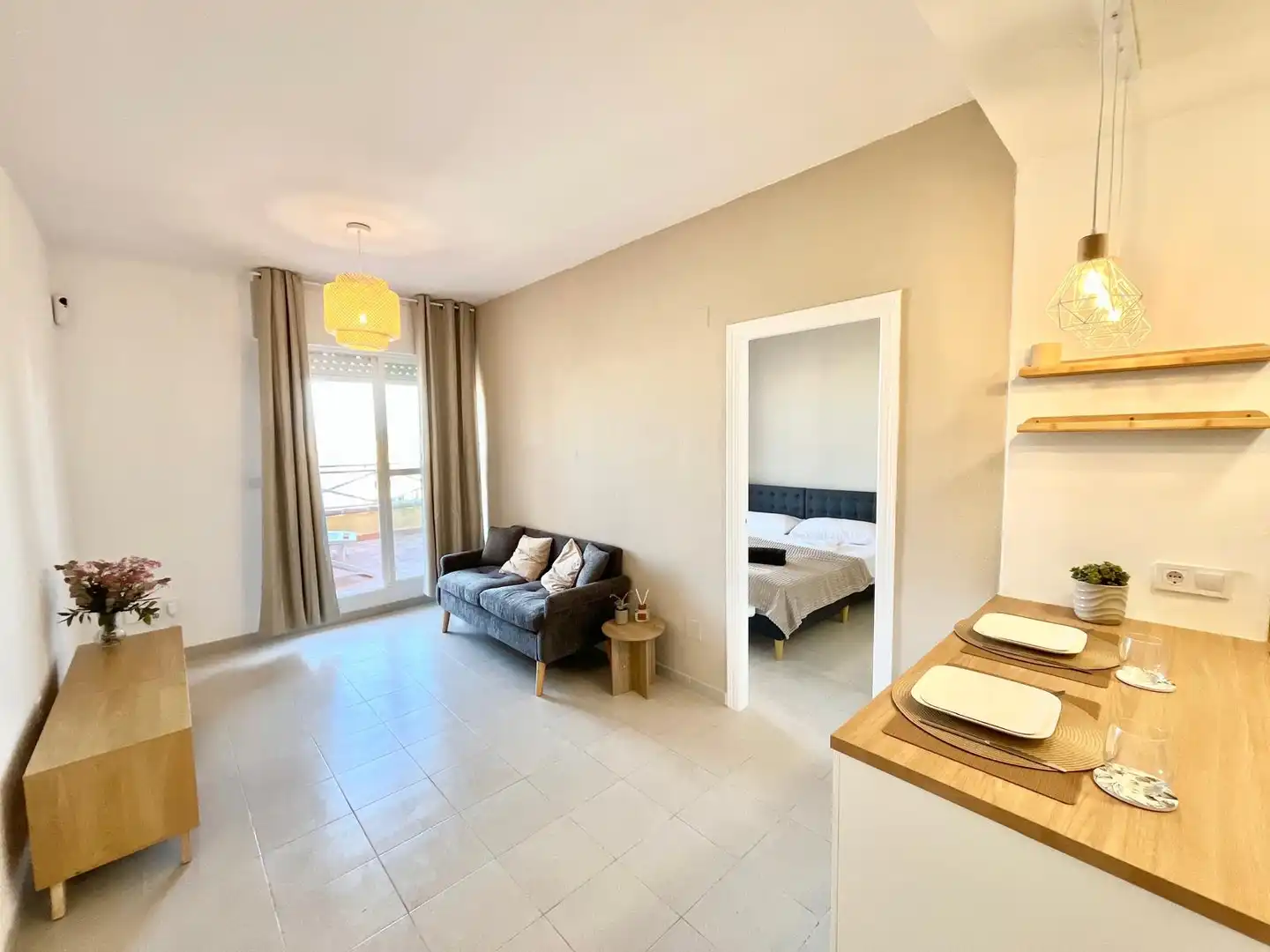 Bedroom of Attic for rent in Torrevieja  with Heating, Terrace and Furnished