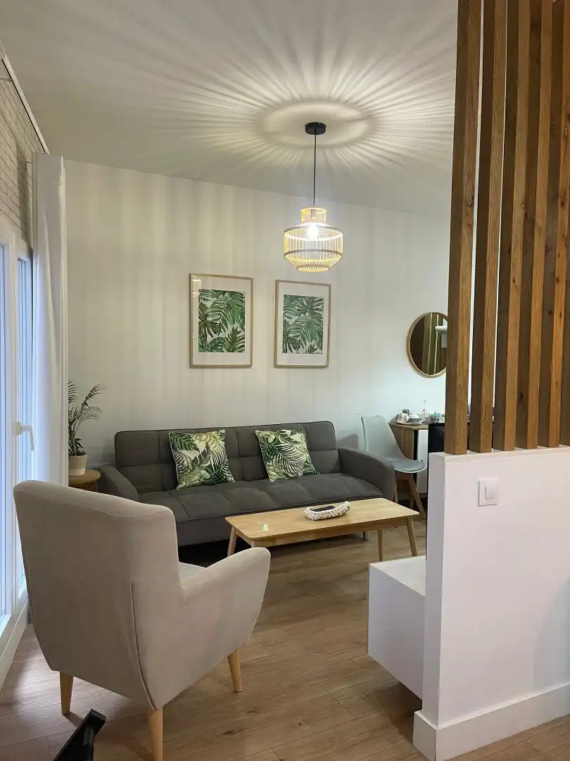 Living room of Flat for sale in Plasencia  with Air Conditioner, Heating and Terrace