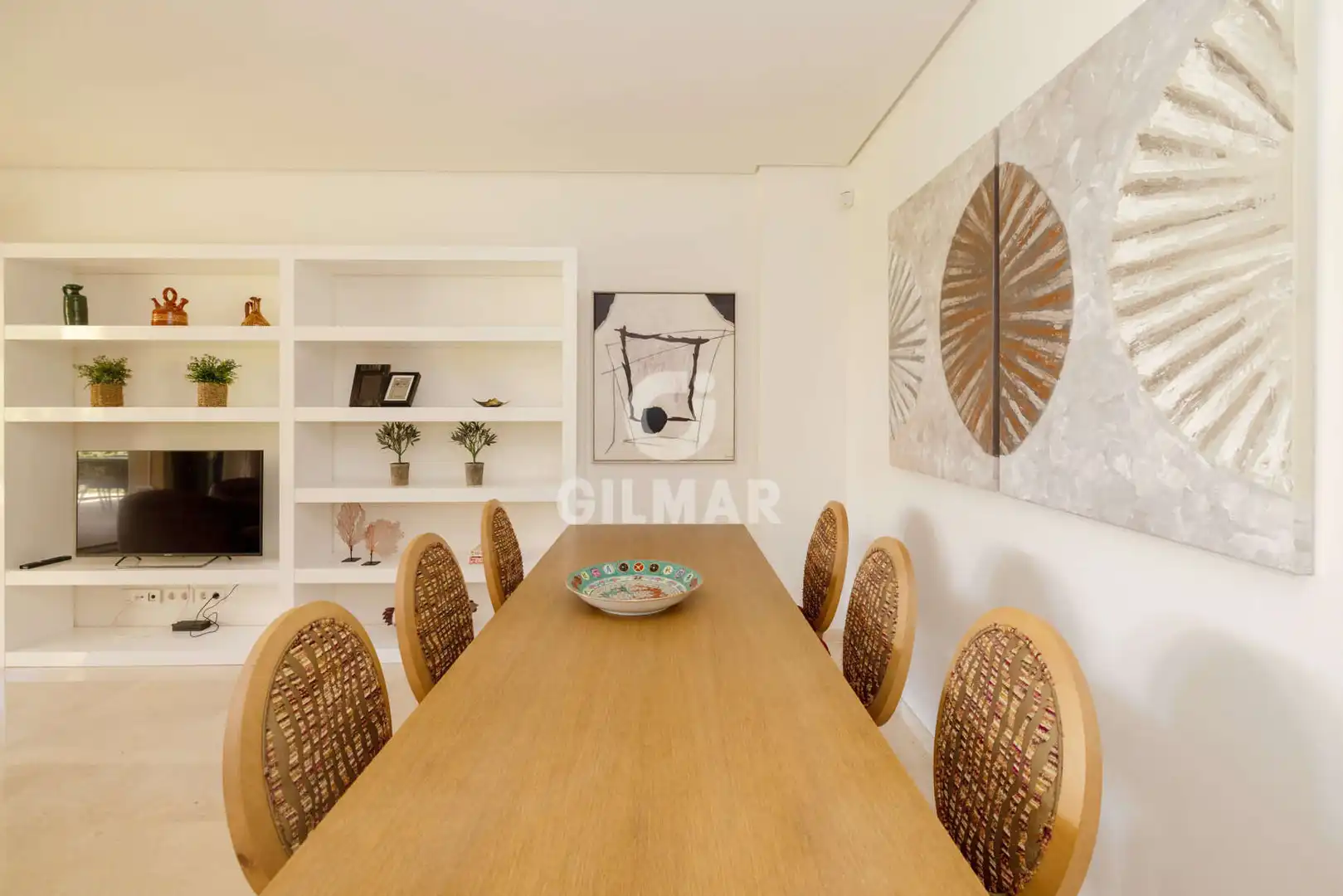 Comedor de Apartamento en venta en Sotogrande con Calefacción, Jardín privado y Trastero