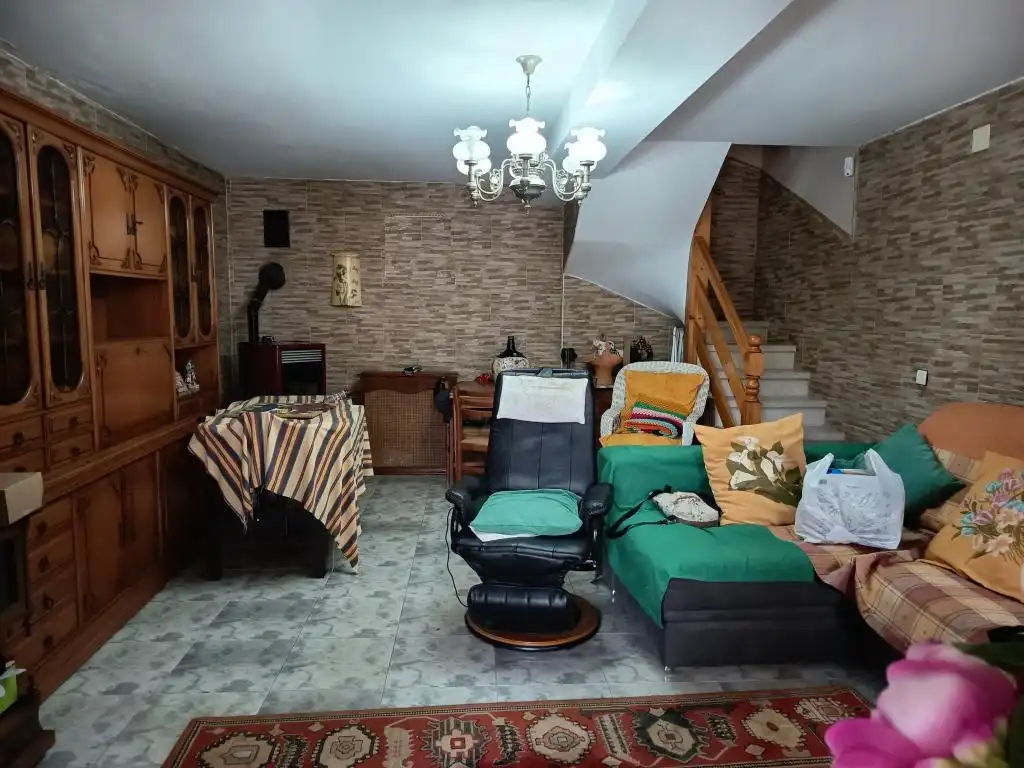 Sala d'estar de Casa o xalet en venda en Gozón amb Moblat