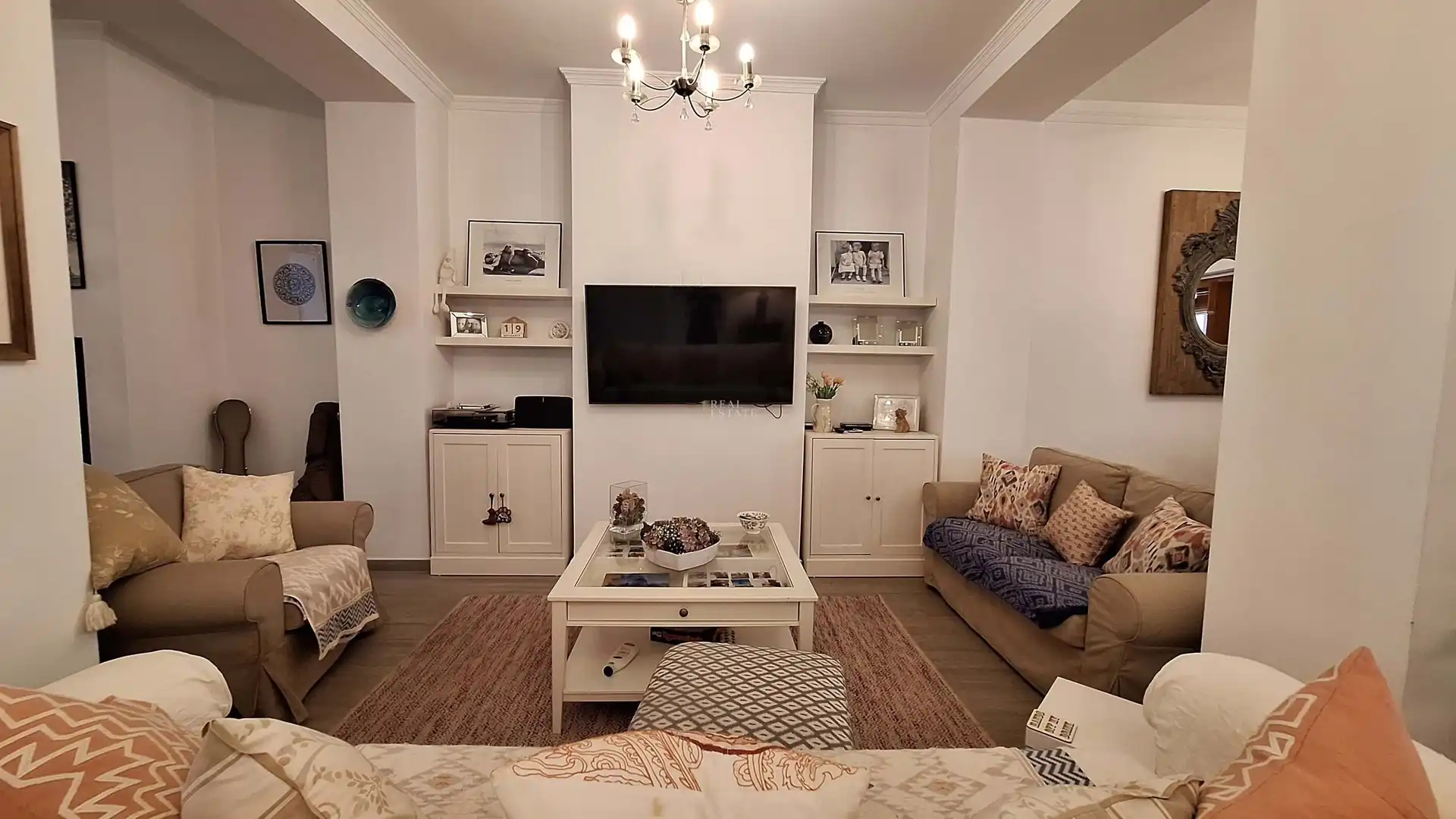 Sala d'estar de Casa adosada en venda en Orba amb Aire condicionat, Calefacció i Terrassa