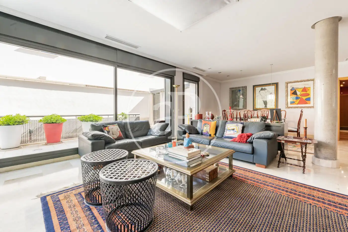 Exterior view of Houses for sale in  Madrid Capital  with Air Conditioner, Heating and Private garden