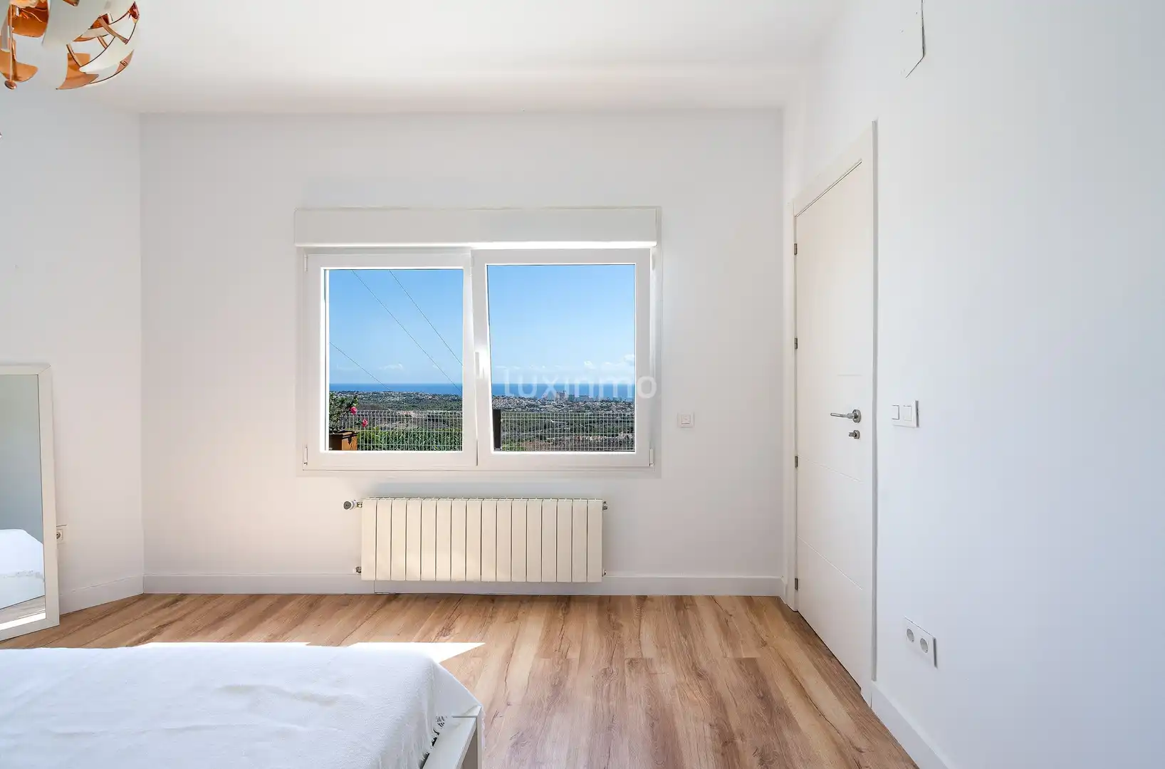 Schlafzimmer von Haus oder Chalet zum Verkauf in Calpe / Calp mit Klimaanlage, Heizung und Terrasse