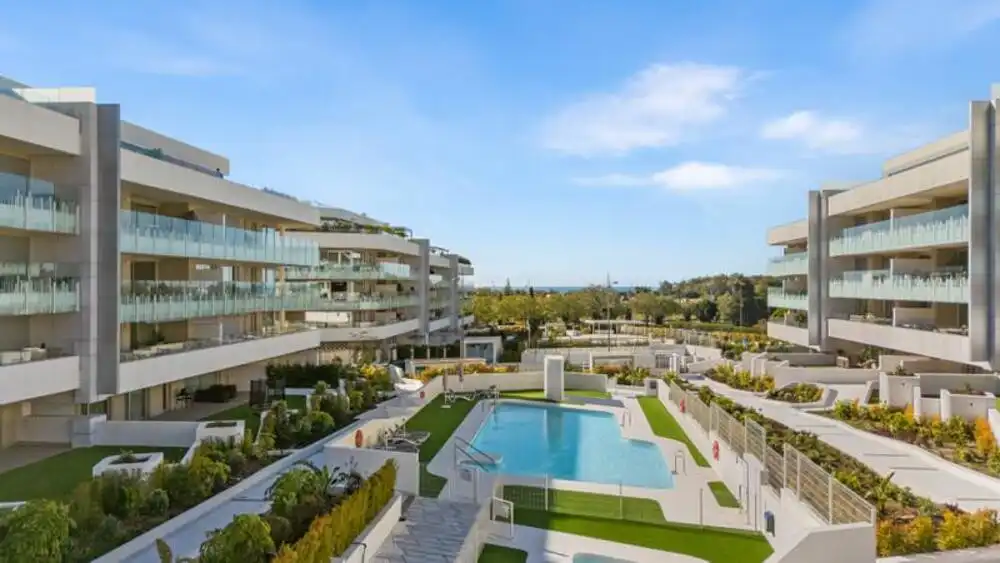 Exterior view of Apartments for rent in Marbella  with Air Conditioner, Terrace and Storage room