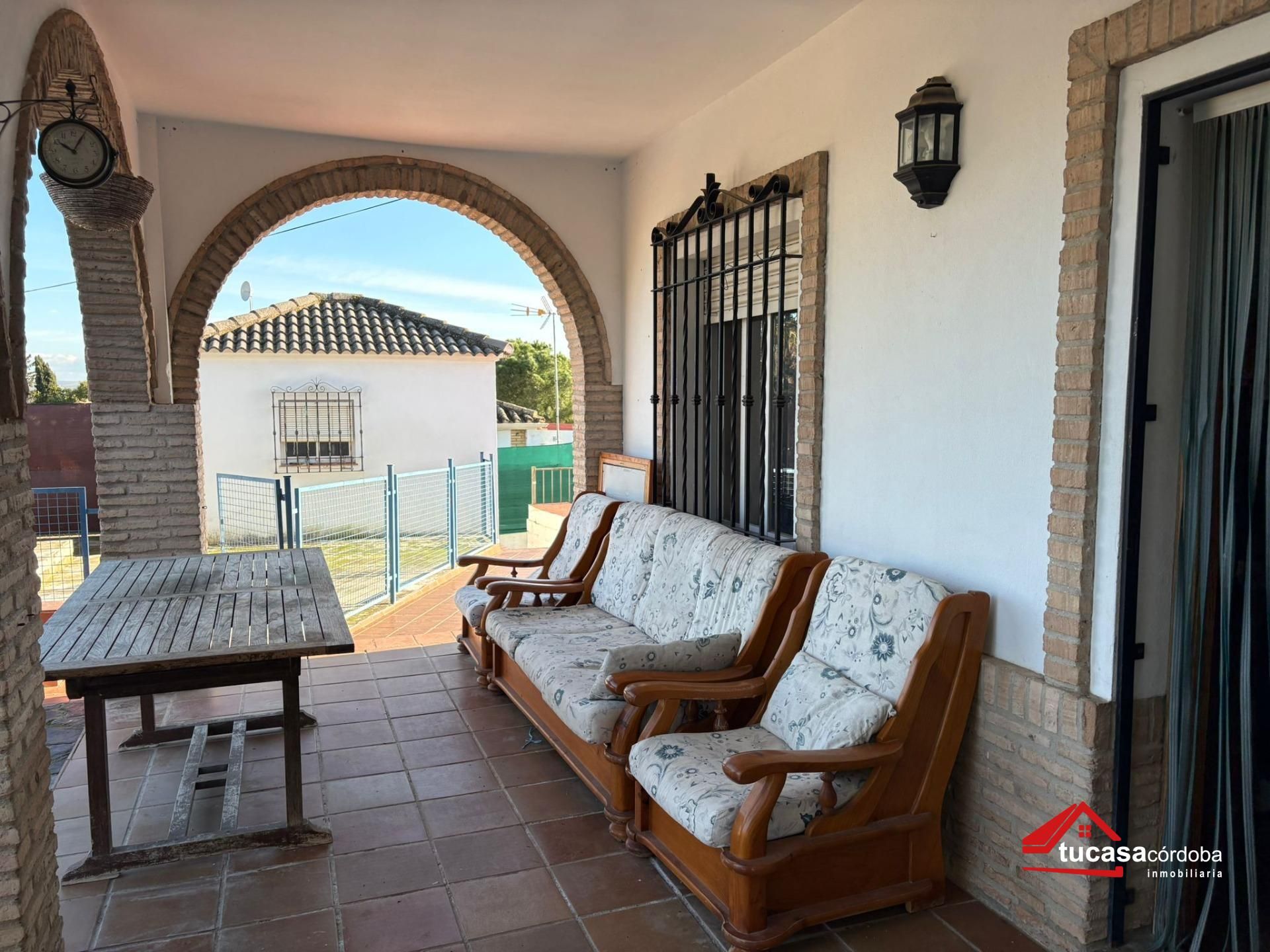 Terrace of House or chalet for sale in Almodóvar del Río  with Air Conditioner, Storage room and Swimming Pool