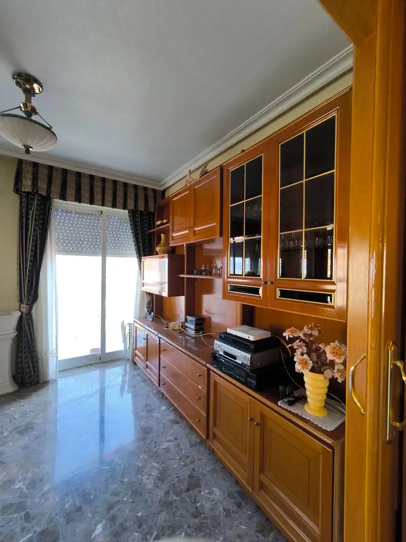 Sala de estar de Piso en venta en Alcantarilla con Trastero y Amueblado