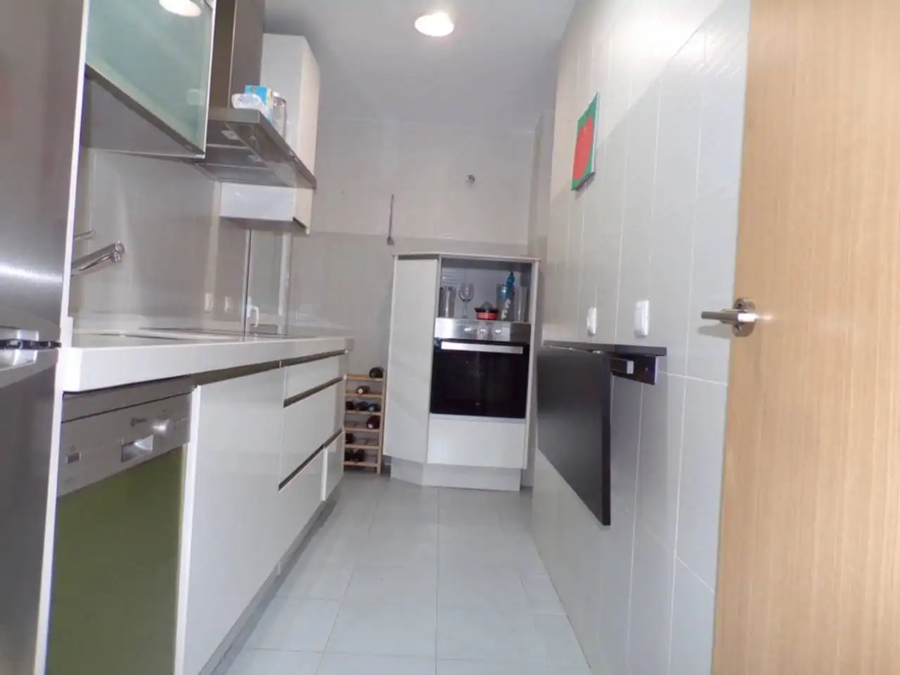 Cocina de Piso de alquiler en Jerez de la Frontera con Aire acondicionado, Terraza y Amueblado