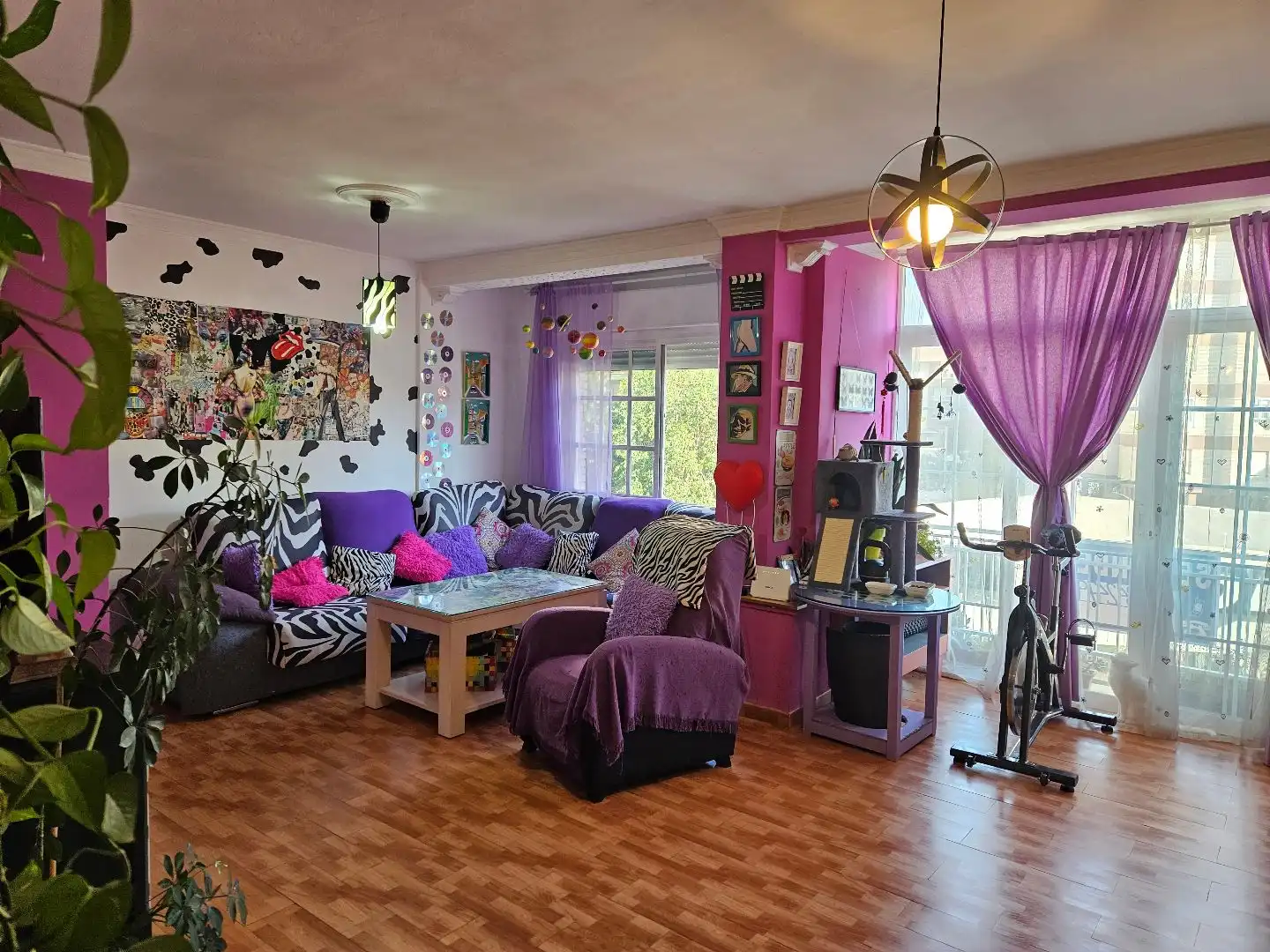 Living room of Flat for sale in Motril  with Air Conditioner and Balcony