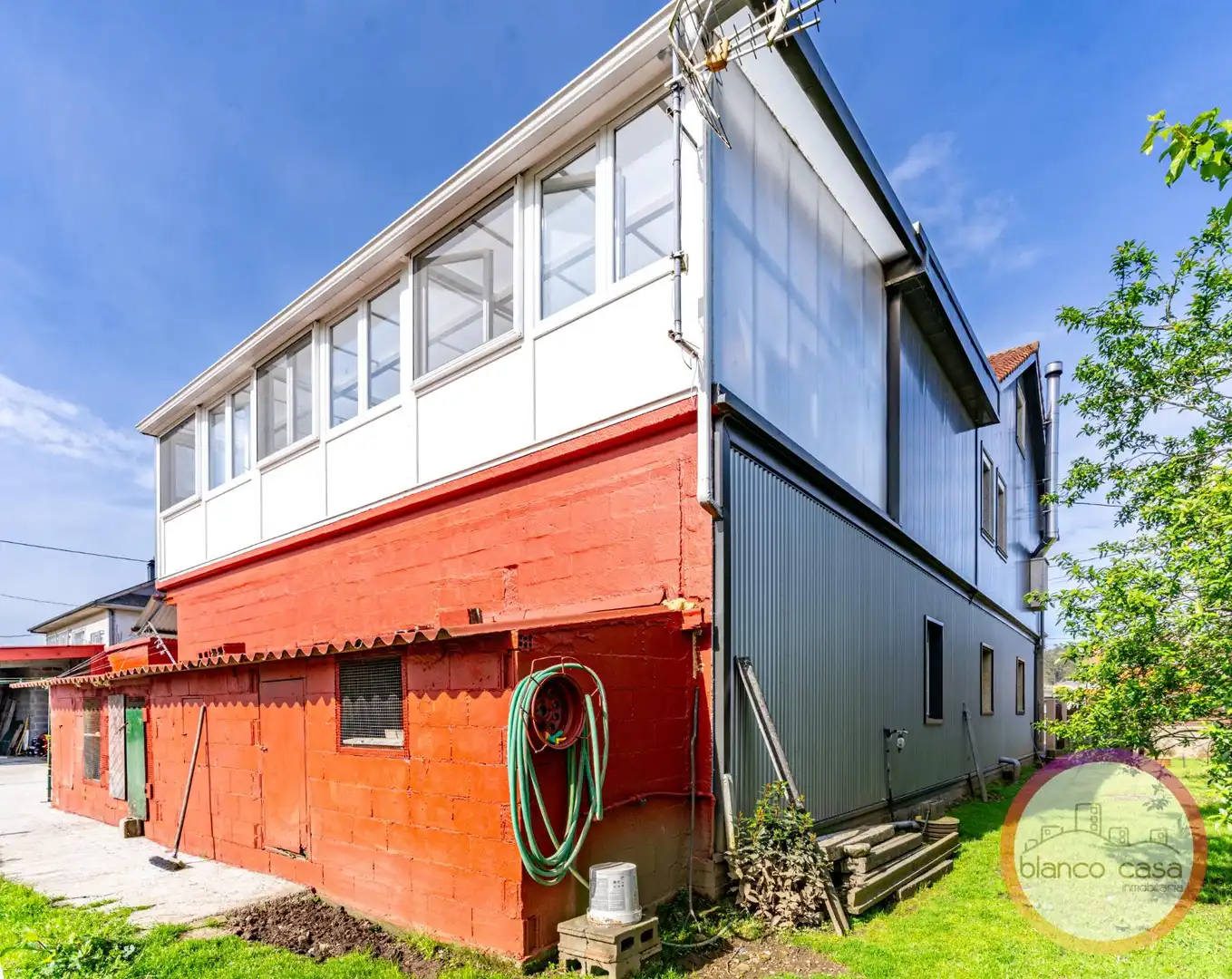 Exterior view of Houses for sale in Dumbría  with Heating, Private garden and Terrace