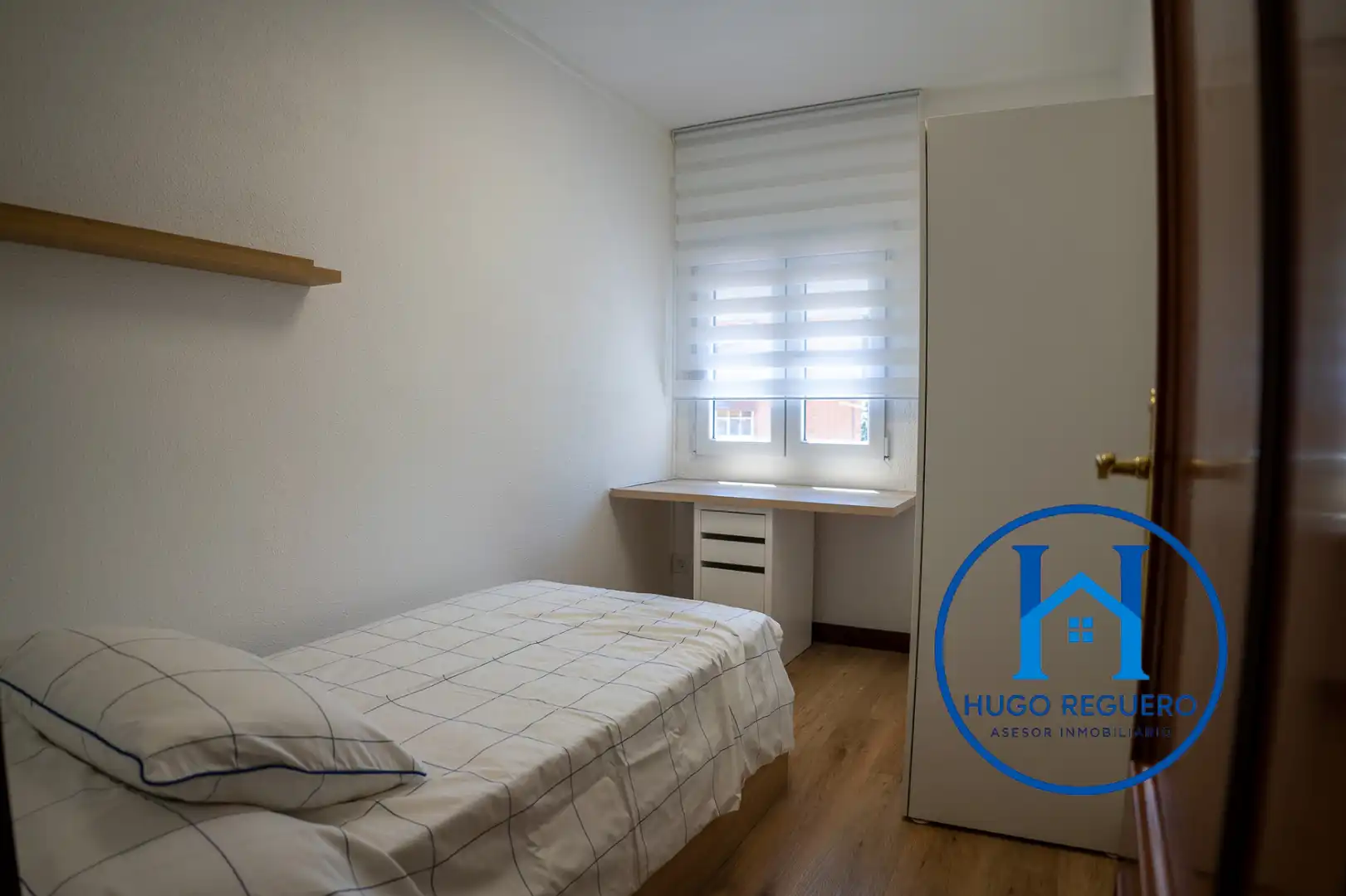 Bedroom of Flat for rent in Avilés  with Heating, Parquet flooring and Furnished