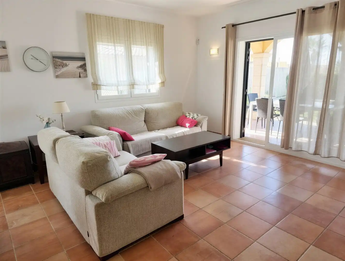 Sala de estar de Finca rústica en venta en Campos con Aire acondicionado, Calefacción y Piscina