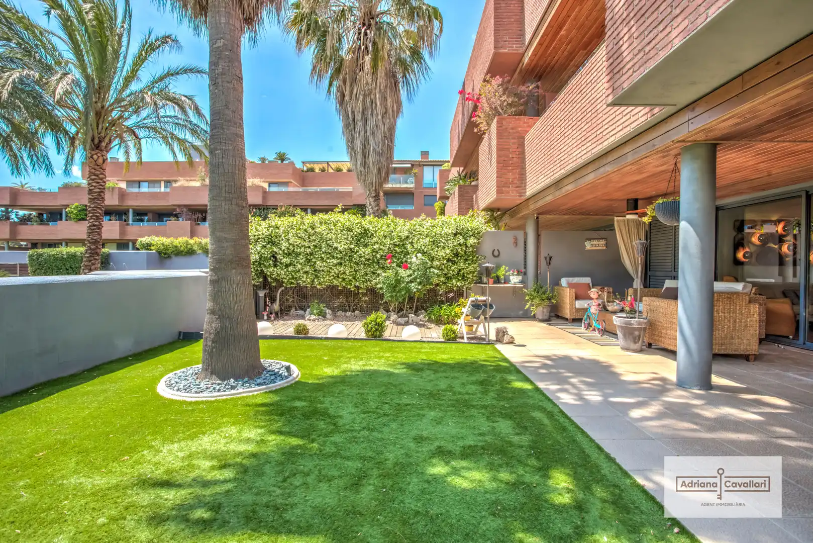 Garden of Flat for sale in Tarragona  with Air Conditioner, Heating and Private garden