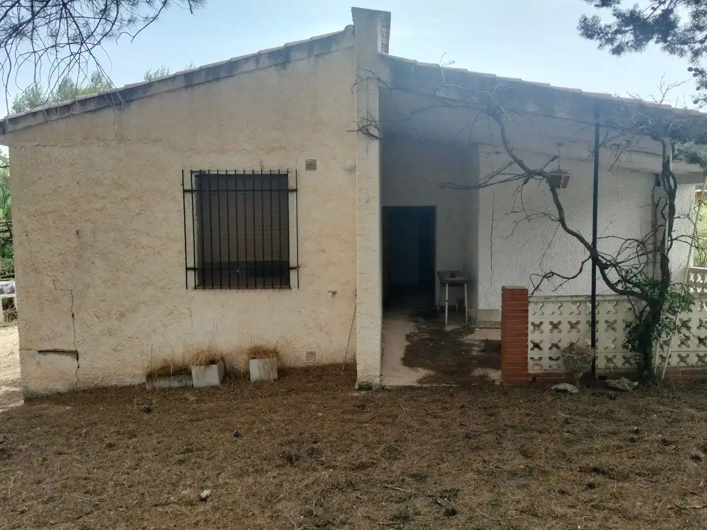 Vista exterior de Piso en venta en Villar de Cañas