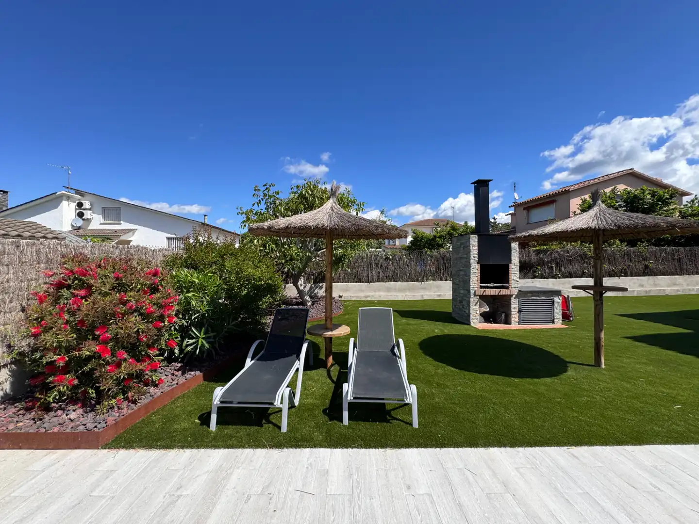 Terrace of Houses for sale in Sant Antoni de Vilamajor  with Air Conditioner, Heating and Private garden